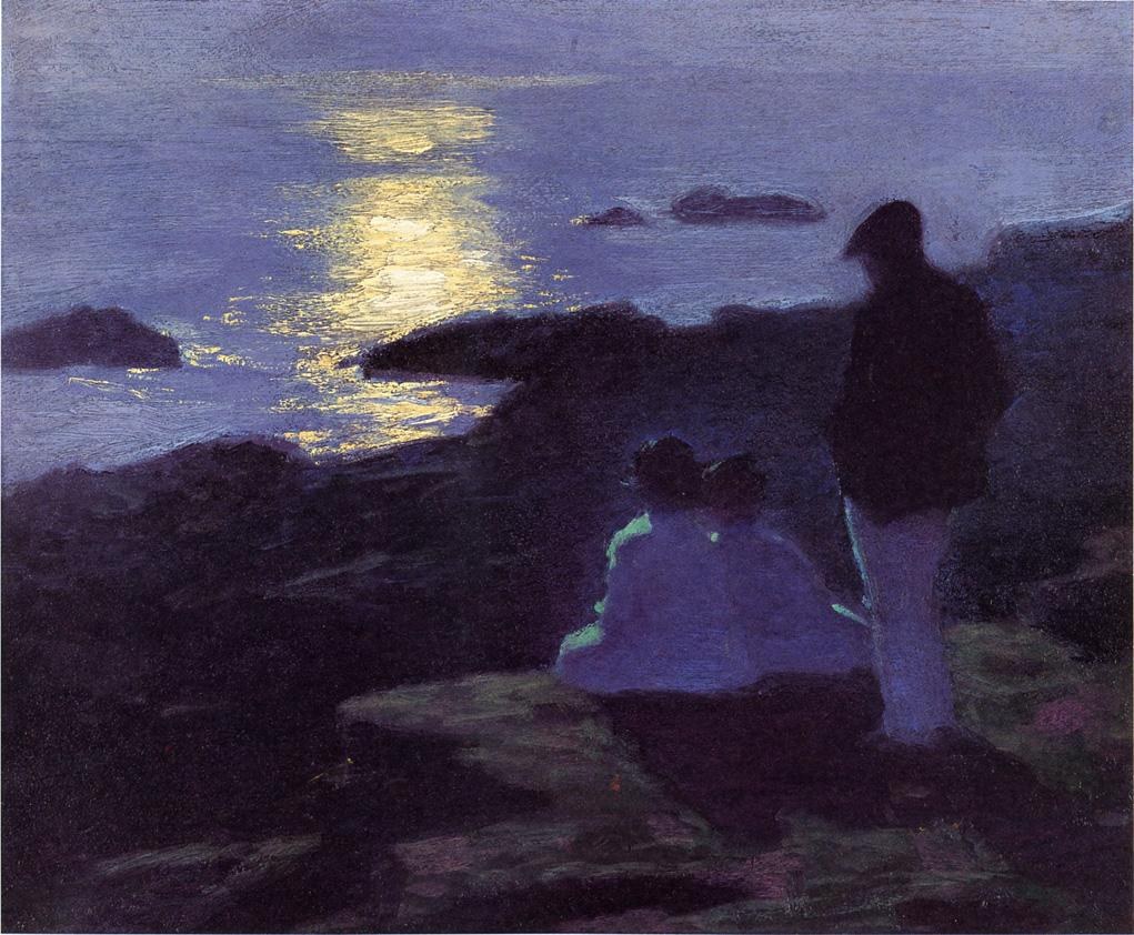 Edward Henry Potthast A Summer's Night